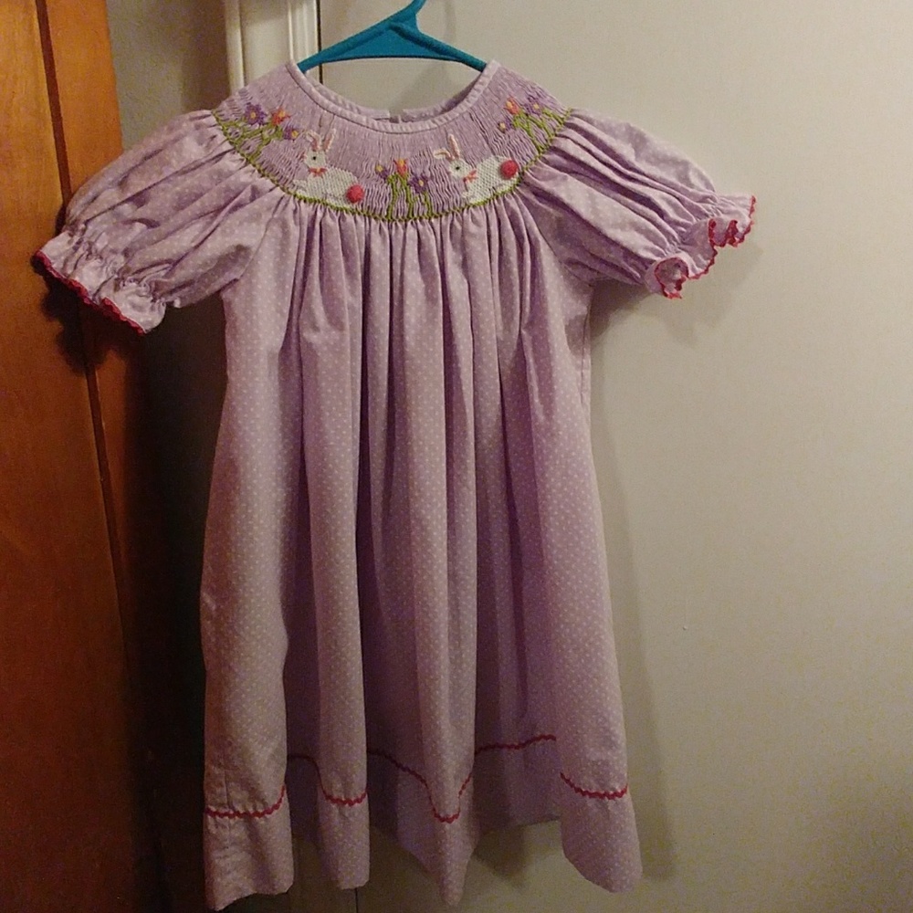 Smocked Easter dress